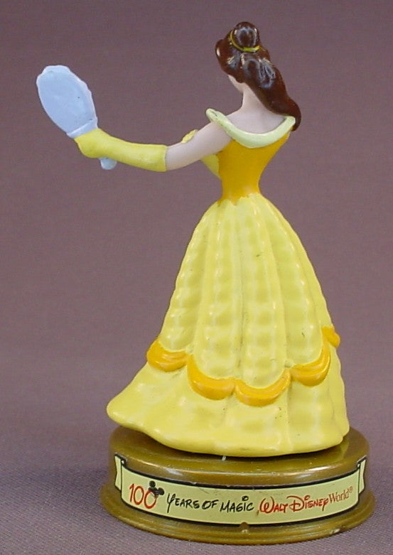 Disney 100 Years Of Magic Belle PVC Figure On A Base, Walt Disney World, Beauty & The Beast Movie, 2002 McDonalds