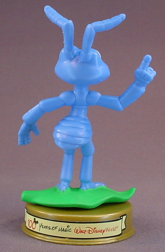 Disney 100 Years Of Magic Flik PVC Figure On A Base, Walt Disney World, A Bug's Life Movie, 2002 McDonalds