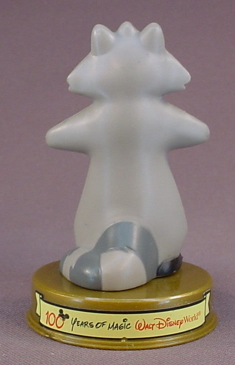 Disney 100 Years Of Magic Meeko The Raccoon PVC Figure On A Base, Walt Disney World, Pocahontas Movie, 2002 McDonalds