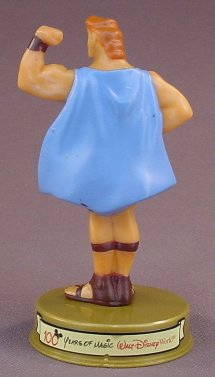 Disney 100 Years Of Magic Hercules PVC Figure On A Base, Walt Disney World, Hercules Movie, 2002 McDonalds