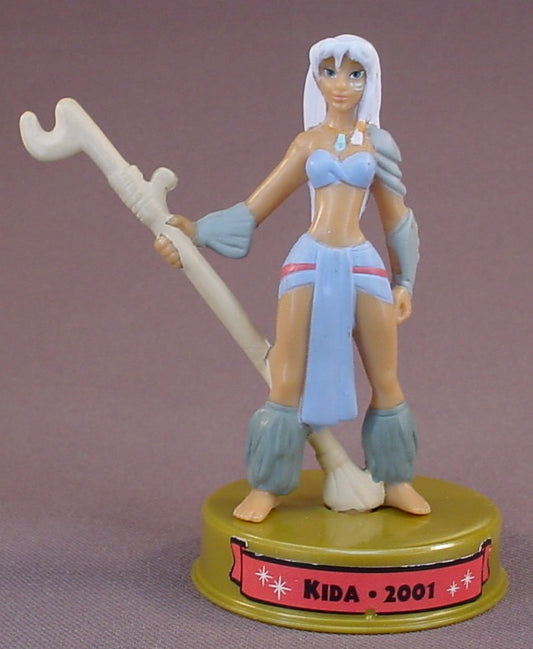 Disney 100 Years Of Magic Kida PVC Figure On A Base, Walt Disney World, Atlantis The Lost Empire Movie, 2002 McDonalds