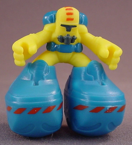 Big Boots Hazard Squad Jack Flash PVC Figure With Weighted Feet, 2 Inches Tall, 2012 Mattel Matchbox