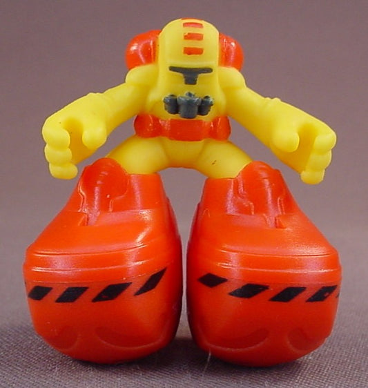 Big Boots Hazard Squad Mauricio PVC Figure With Weighted Feet, 2 Inches Tall, 2012 Mattel Matchbox