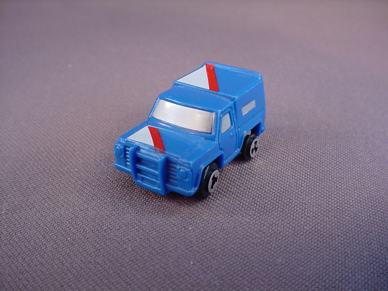 Micro Machines Imperial Blue Truck With White & Red Triangles