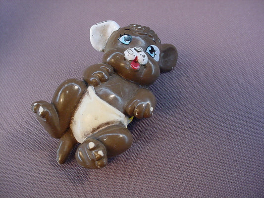 Magic Babies Animals Dog, El Greco, Baby Face Pet, 2 14 Inches Long, 1991 Galoob
