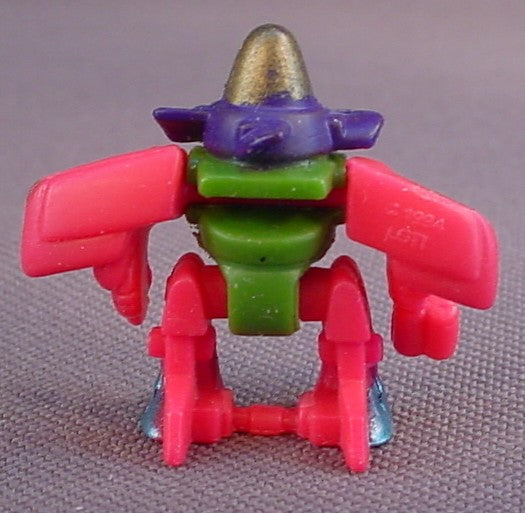 Micro Machines 1994 Mini Z-Bots Prizzner, 1 Inch Tall, Galoob, Mini Z's, Bends At The Waist