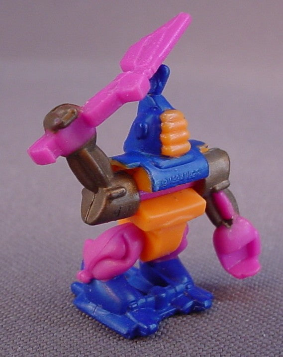 Micro Machines 1993 Mini Z-Bots Stryker, 1 Inch Tall, Galoob, Mini Z's, Bends At The Waist