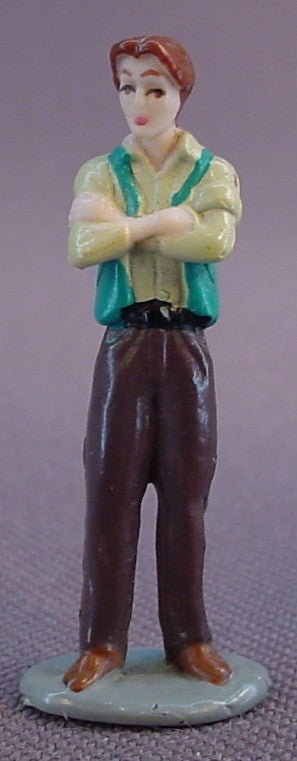 Anastasia Russian Palace Dimitri Figure On A Base, 1 3/8 Inches Tall, Polly Pocket Style, Galoob
