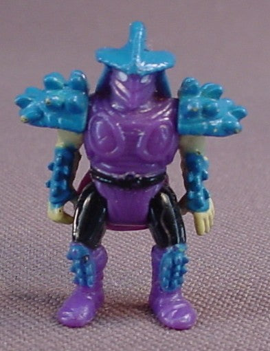 TMNT Super Shredder Micro Figure, 1 1/8 Inches Tall, Bends At The Waist, Mini Mutants Bodacious Battlesets Dimensions X, Leo Lair Technodrome