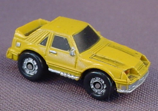 Micro Machines 1988 Funrise Yellow Or Gold Fox Body Mustang