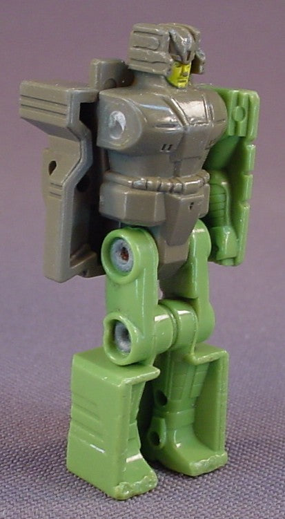 Transformers G1 Headmaster Duros Figure, The Right Arm Is Broken Off & Missing, Hardhead, 2 Inches Tall, 1987 Hasbro