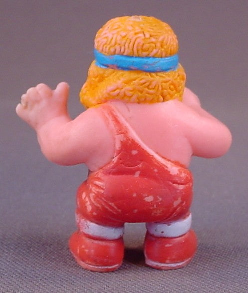 Soma PVC Wrestling Figure In Red Tights, 1 3/4 Inches Tall, 1986