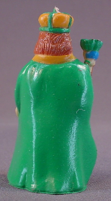 Medieval King With Scepter PVC Figure, 2 1/4 Inches Tall, 1987 Soma