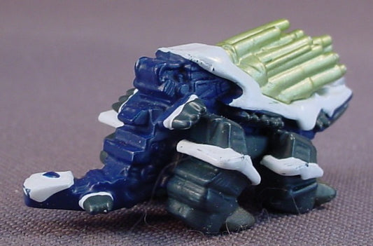 Zoids Battle Champions Gashapon Gun Blaster Ankylosaurus PVC Figure, 1 3/4 Inches Long, 2001 Hasbro