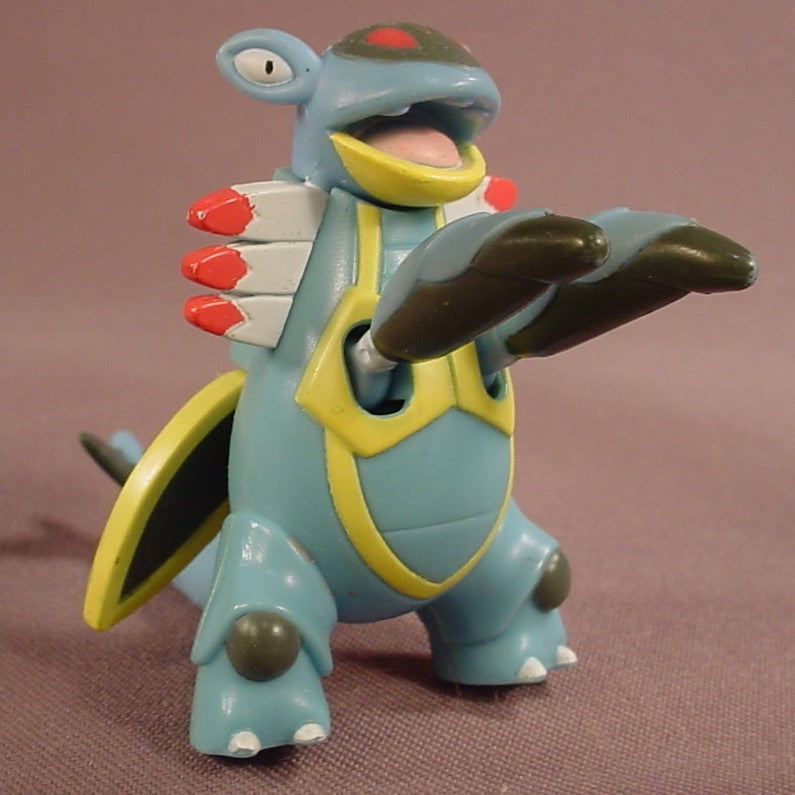 Pokemon Armaldo PVC Figure With Punching Action, 2 1/2 Inches Tall, Slash Attack, 2003 Hasbro