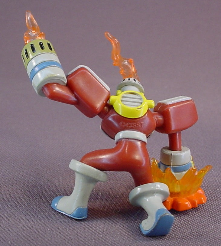 Mega Man Virus Attack PVC Figure, 2 Inches Tall, Megaman, 2004 Sega Genesis