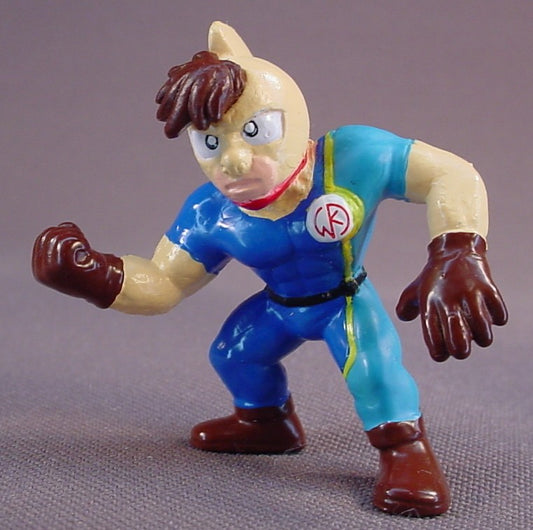 Ultimate Muscle Man Kid Muscle PVC Figure, Color, V6, 1 3/4 Inches Tall, 2002 Bandai