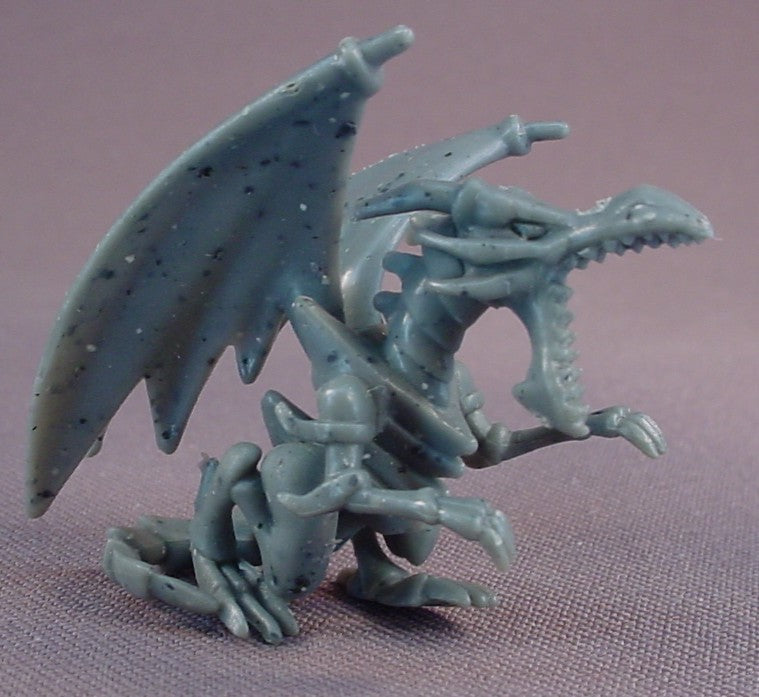 Yu-Gi-Oh Red Eyes Dragon PVC Figure, 1 7/8 Inches Tall, Gray, Yugioh