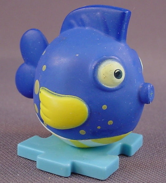Disney Squeakers The Fish Puzzle Piece Figure, 1 1/2 Inches Tall, Doc McStuffins, Disney Junior, Figurine