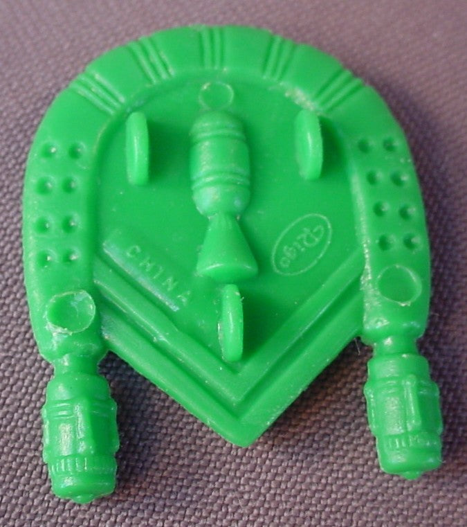 Space Battles Green Spaceship Gumball Toy, 1 1/2 Inches Long, Space Ship, Rigo