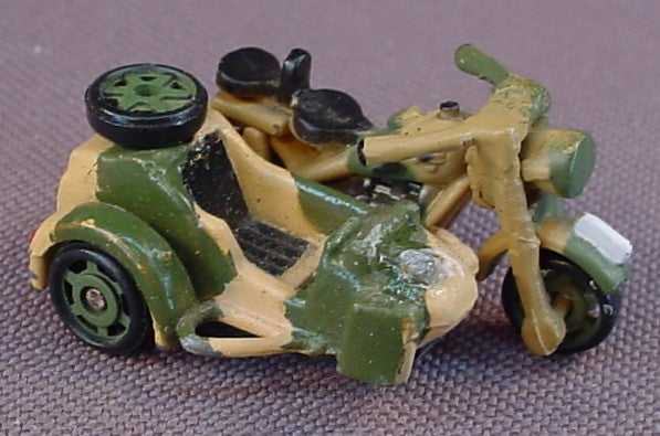 Micro Machines Military BMW R75 Motorcycle With A Sidecar, 1987 Galoob