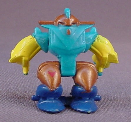 Micro Machines 1994 Mini Z-Bots Wardenn, 1 Inch Tall, Galoob, Mini Z's, Bends At The Waist