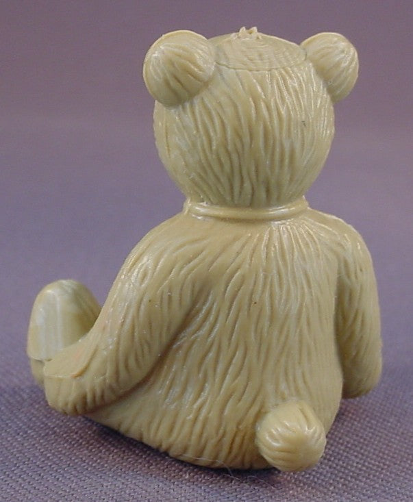 Light Brown Teddy Bear PVC Figure, Pencil Topper, 1 3/4 Inches Tall