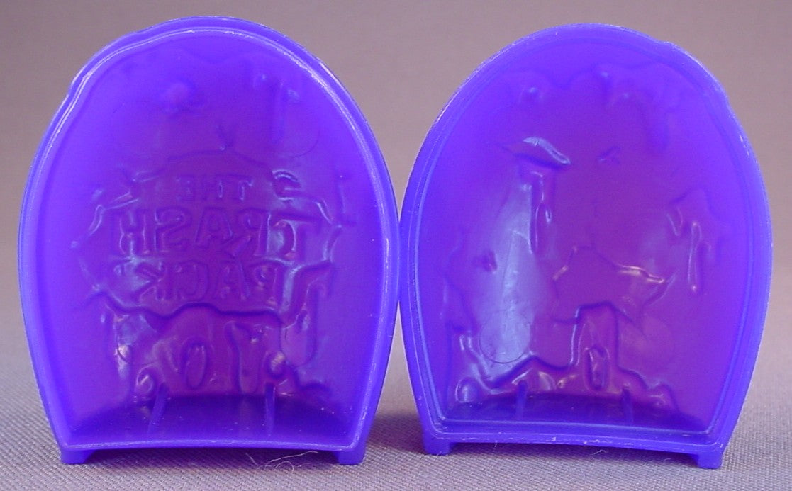 Trash Pack Trashies Large Purple Egg Container, 2 3/8 Inches Tall, Moose