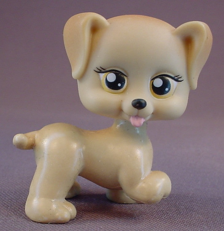 My Pet Pals Chic Dolls Boutique Light Brown Dog Figure, The Head Turns, 2 Inches Tall, 2008