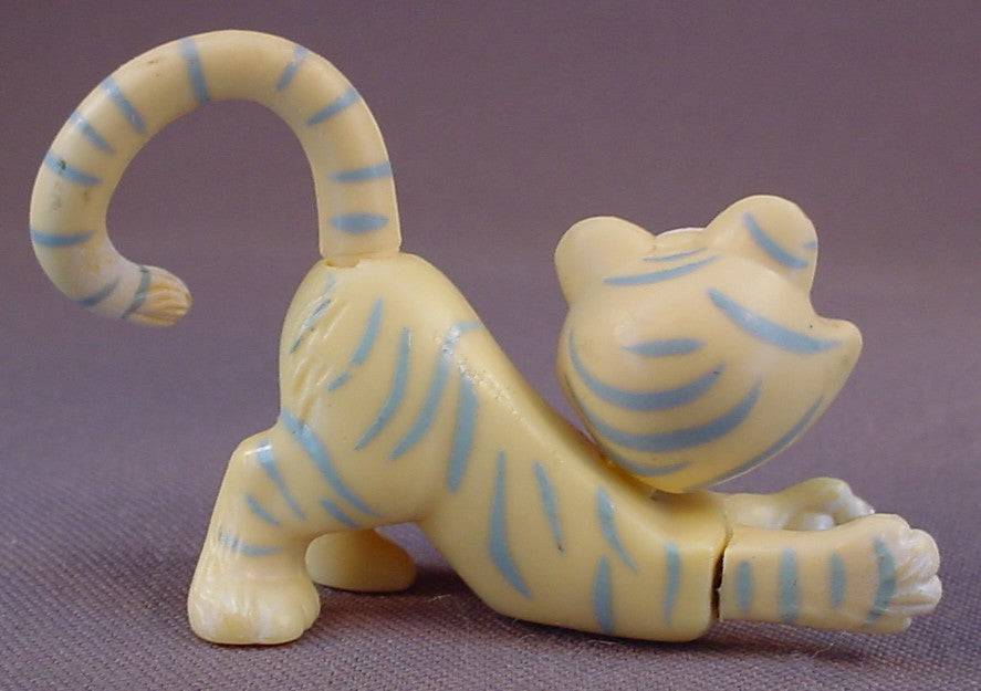 Littlest Pet Shop Vintage Baby Tiger, Zoo Baby, The Tail Moves, Press The Head Down To Make The Front Paws Grab Things, 1993 Kenner