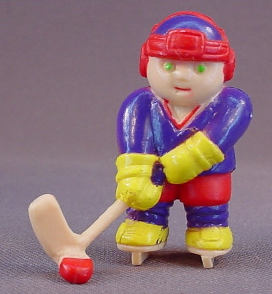 Soma Ice Hockey Player PVC Figure 1 3/4 Inches Tall