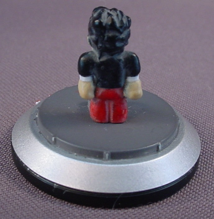 DJ Skribbles Spinheads Troi Figure Toy, 1 14 Inches Tall, The Base Is 1 3/8 Inches Across, 2004 X-Concepts, DSI Toys Inc