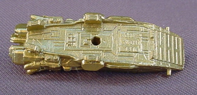 Star Wars Micro Machines Gold First Order Transporter, Kylo Ren's Playcase, 2015-2016 Hasbro, The Force Awakens