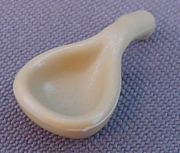 Playmobil Tan Or Light Brown Wooden Scoop For Cooking, 3328 3733 3794 3799 3870 3871 3872 9989