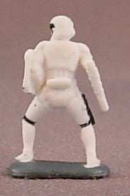 Star Wars Micro Machines Stormtrooper With Riot Shield Figure, First Order, 2015-2016 Hasbro, The Force Awakens