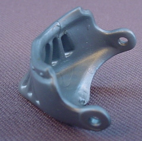 Playmobil Silver Gray Pointed Visor For A Knight's Helmet, 3030 3123 3269 3314 3319 3887 3890 4063