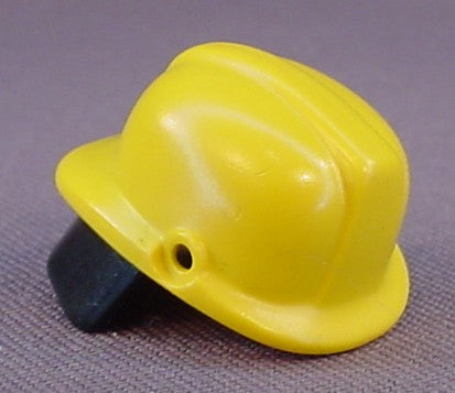 Playmobil Yellow Modern Firefighter Helmet With A Black Neck Guard, Fireman, 3128 3882 3883 4914