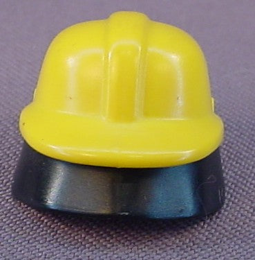 Playmobil Yellow Modern Firefighter Helmet With A Black Neck Guard, Fireman, 3128 3882 3883 4914