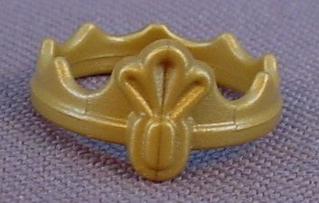 Playmobil Gold Scalloped Crown With Center Decoration 3858 3841 3837 3932 4579
