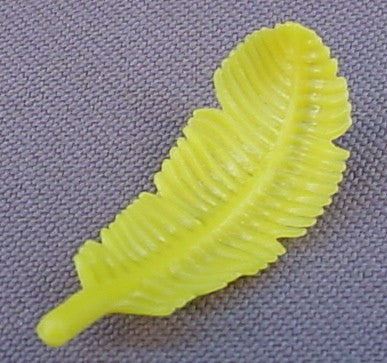 Playmobil Wide Yellow Curved Feather, 3652 3667 4555 4982 5738 5783, 30 03 5870