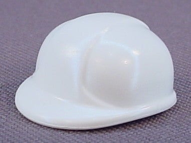 Playmobil White Modern Construction Helmet Hat, 3001 3001A 3454 3472 3756 3757 3759 3761 4036 4037