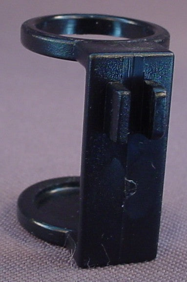 Playmobil Black Circular Rack For A Gas Station With A 2 Prong Clip On The Back, 3434 3437 3439