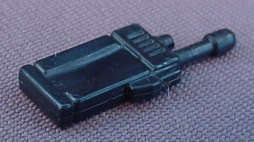 Playmobil Black Walkie Talkie 2 Way Radio, 3041 3070 3085 3136 3159 3160 3165 3166 3170 3175B 3176