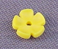 Playmobil Yellow Flower Blossom With 5 Curved Petals, 3006 3015 3019 3114 3120 3124 3134 3136 3200