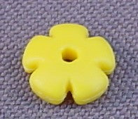 Playmobil Yellow Flower Blossom With 5 Curved Petals, 3006 3015 3019 3114 3120 3124 3134 3136 3200