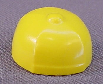 Playmobil Yellow Baseball Cap Or Hat With A Squared Front And A Button On The Top, 3664 3739 3744