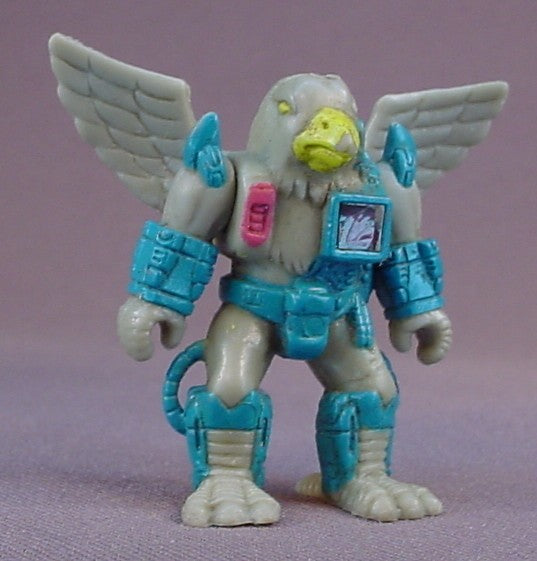 Battle Beasts #70 Harrier Hawk, PVC Figure, 1987 Hasbro Takara, (Some Paint Wear)