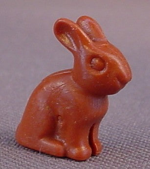 Playmobil Reddish Brown Small Rabbit Bunny Animal Figure Sitting 3628 5344 3896 3626 9990A 3638 3741
