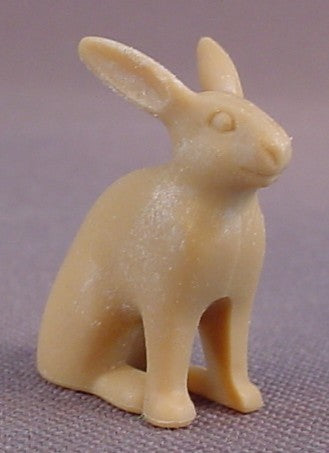 Playmobil Light Brown Or Tan Large Bunny Rabbit Animal Figure In A Sitting Pose, 3047 3626 3628 3638