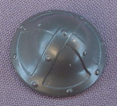 Playmobil Dark Gray Medieval Soldier Helmet With A Flared Bell & Rivets, 3123 3651 3887 3888 4133 4866